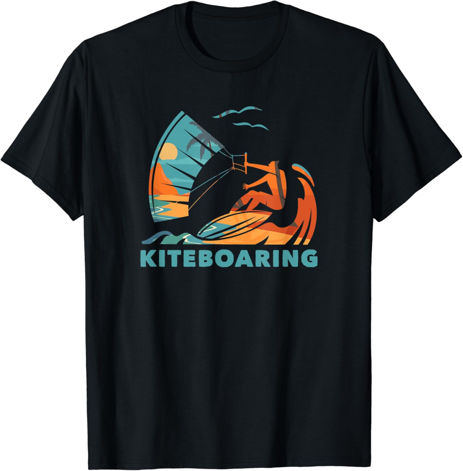 Kiteboarding Kitesurfing Water Sports Kiteboarder TShirt Amazon.co